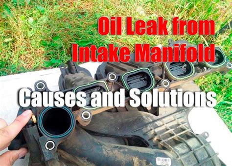 6 Signs Of A Leaking Intake Manifold